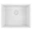 Afbeeldingen van Caressi spoelbak CAGRPP50WH-FL - 50x40 - vlakbouw White Line 