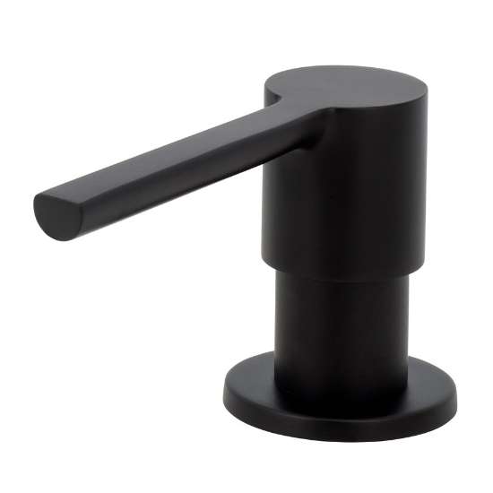 Afbeeldingen van Caressi zeepdispenser CA203BK - Zwart 