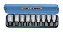 Afbeeldingen van GEDORE Dopsleutel-schroevendraaierset 1/2" 9-delig IN 19 PA