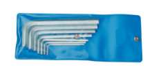 Afbeeldingen van Gedore Inbussleutelset/Stiftsleutelset Type 42-09A 5/64"-3/8" Op=Op