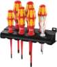 Afbeeldingen van Wera Schroevendraaierset VDE combi 160 iS/7 Kraftform Plus Serie 100