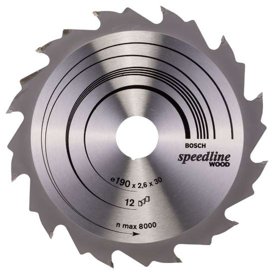 Afbeeldingen van Bosch Cirkelzaagblad Speedline Wood