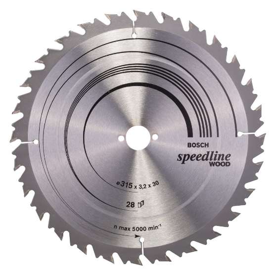 Afbeeldingen van Bosch Cirkelzaagblad Speedline Wood LWZ