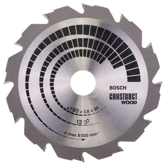 Afbeeldingen van Bosch Cirkelzaagblad Construct Wood