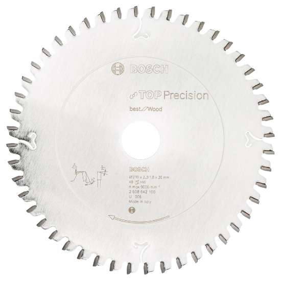 Afbeeldingen van Bosch Cirkelzaagblad Top Precision Best for Wood
