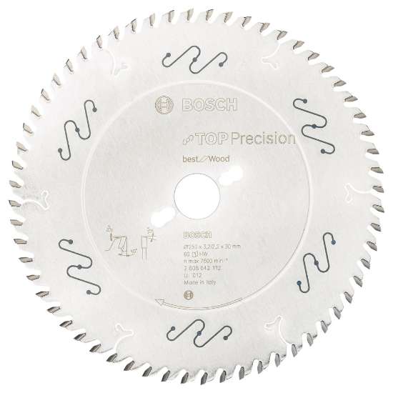 Afbeeldingen van Bosch Cirkelzaagblad Top Precision Best for Wood