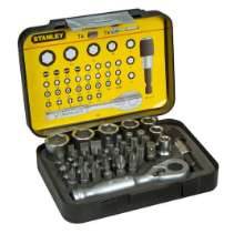 Afbeeldingen van STANLEY Bitset Expert Pro 1/4" - Ratelsleutel (40 delig) 1-13-906