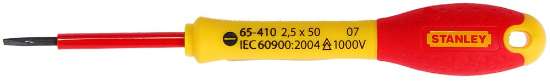 Afbeeldingen van Stanley schroevendraaier FatMax - zaagsnede 2.5 lengte 50mm - VDE