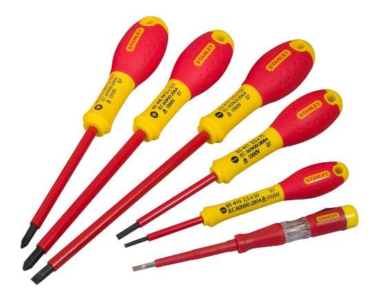 Afbeeldingen van Stanley schroevendraaier FatMax - 3.5 lengte 75mm - VDE