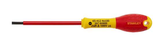 Afbeeldingen van Stanley schroevendraaier FatMax - zaagsnede 4 lengte 100mm - VDE
