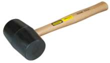 Afbeeldingen van Stanley rubberen hamer - 345mm - voor hoekzetter