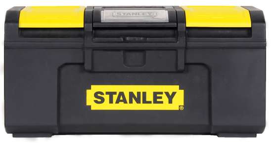 Afbeeldingen van Stanley gereedschapskoffer - 16" - met deksel met organizer en uitneembare gereedschapbak