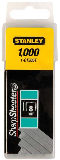 Afbeeldingen van Stanley nieten type CT - 8mm - 1000 stuks