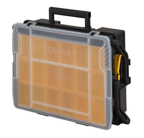 Afbeeldingen van Stanley organizer Sortlevel - 2 niveau's - 12 opbergvakken in bovenste niveau