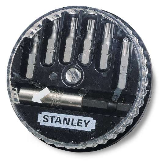 Afbeeldingen van Stanley assortiment bits - TX - 7 delig - met magnetische bithouder
