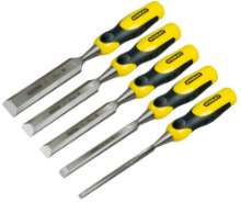 Afbeeldingen van Stanley steekbeitelset - 6,10,15,20 en 25mm - 5 delig