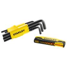 Afbeeldingen van Stanley stiftsleutelset - Hex grip - 9 delig
