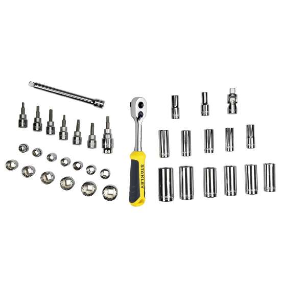 Afbeeldingen van Stanley doppenset Transmodule - 3/8'' - 36 delig