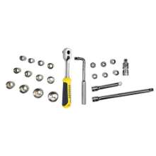 Afbeeldingen van Stanley doppenset Transmodule - 1/2'' 12-kant - 23 delig