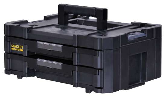 Afbeeldingen van Stanley gereedschapkoffer FatMax PRO-STACK IV - 8 liter - 2 ondiepe lades