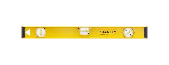 Afbeeldingen van Stanley waterpas I-Beam 600mm - 180° verstelbare libel