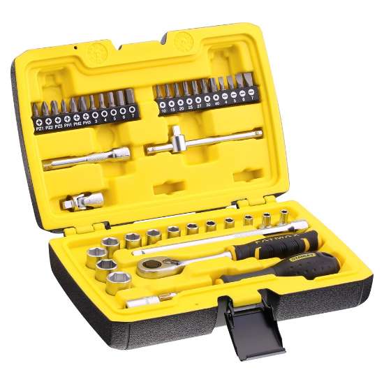 Afbeeldingen van Stanley dopsleutelset FatMax - 1/4" aansluiting - 42delig
