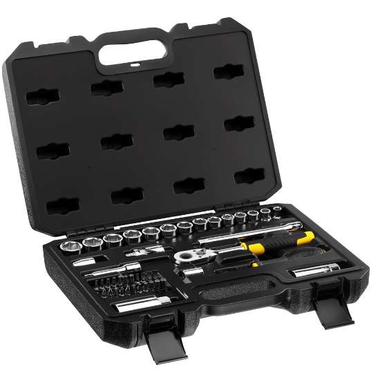 Afbeeldingen van Stanley dopsleutelset FatMax - 3/8" aansluiting - 45 delig