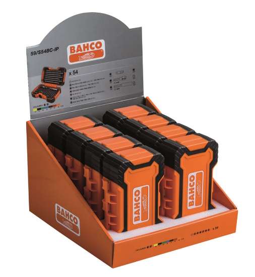 Afbeeldingen van Bahco bitset 59/S54BC 54 delig