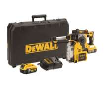 Afbeeldingen van DeWalt combihamer DCH275P2T-QW - 400 Watt 18V XR 2x5.0Ah accu- inclusief multilader en stofafzuigsysteem in TSTAK koffer