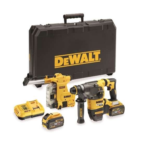 Afbeeldingen van DeWalt combihamer DCH335X2-QW: DCH334X2 + D25304DH 