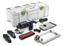Afbeeldingen van Festool 576296 bandschuurmachine BS 75 E-Set - 1010Watt - Inclusief vlakschuurraam in Systainer