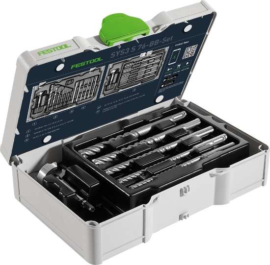 Afbeeldingen van Festool Boor En Bitset SYS3 S 76-BB-Set