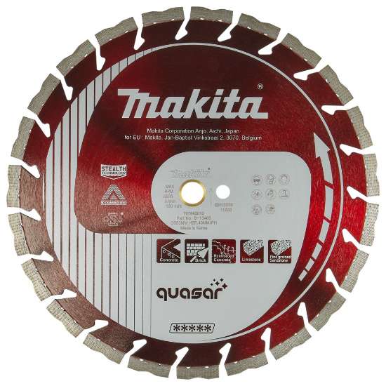 Afbeeldingen van Makita diamantschijf - 350x25,4/20mm - rood 