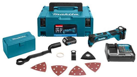 Afbeeldingen van Makita multitool TM30DSAJX4 - 10,8v 