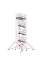 Afbeeldingen van Altrex rolsteiger RS TOWER 52-S - werkhoogte 10.2 meter - platformlengte 2.45 meter fiber