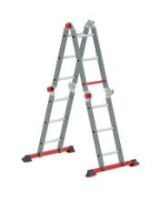 Afbeeldingen van Altrex vouwladder Varitrex PRO - 4x3 sporten - + platform