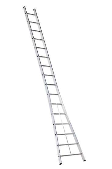 Afbeeldingen van Altrex Aluminium ladder - 1-delige enkele ladder Kibo