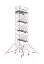 Afbeeldingen van Altrex Vouw-/Rolsteiger RS TOWER 55-S - Werkhoogte 10.8 meter - Platformlengte 3.05 meter Fiber-Deck 