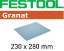 Afbeeldingen van Festool Schuurpapier granat 230x280 P100 GR/10