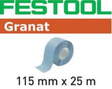 Afbeeldingen van Festool Schuurrol granat 115x25m P220 GR