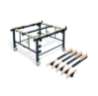 Afbeeldingen van Festool mobiele zaag/werktafel STM 1800 - inclusief 4 verlengbuizen met houten steunen