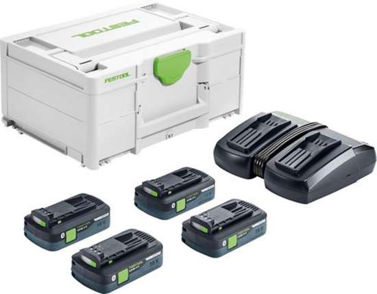 Afbeeldingen van Festool Energie set SYS 18V 4x4,0/TCL6DUO