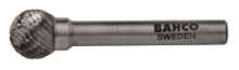 Afbeeldingen van Bahco stiftfrees hardmetaal bolvorm standaard vertanding 16mm (D1614M06X)