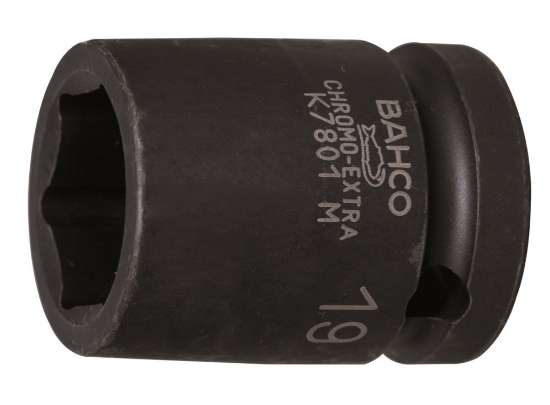 Afbeeldingen van Bahco K7801M krachtdop 1/2 metrisch