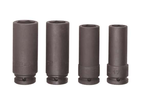 Afbeeldingen van Bahco set lange krachtdopsleutel 1/2"