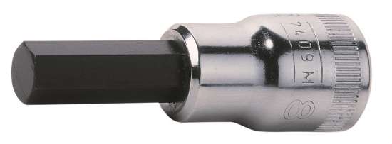 Afbeeldingen van Bahco 7409M-3/8 dop 6 kant