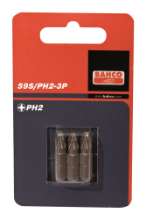 Afbeeldingen van Bahco bits ph1 25mm 1/4 blister a 3 stuks 