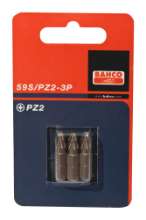 Afbeeldingen van Bahco bits pz1 25mm 1/4 blister a 3 stuks