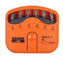 Afbeeldingen van Bahco bits set 7 Delig tr10-tr40