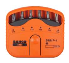 Afbeeldingen van Bahco bits set 7 Delig torx10-torx40